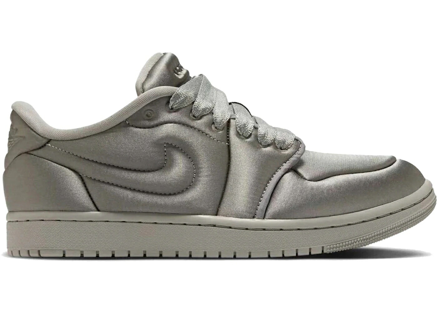 ナイキ ジョーダン 繻子 薄墨色 薄墨色 WOMEN\u0027S スニーカー レディース JORDAN 1 LOW METHOD OF MAKE SATIN MEDIUM GREY (WOMEN\u0027S) / MEDIUM GREY