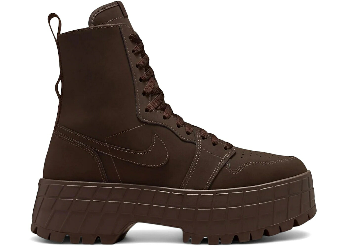 ナイキ ジョーダン 御機嫌 ブルックリン 赤銅色 赤銅色 野球クラブ WOMEN\u0027S スニーカー レディース JORDAN 1 HIGH BROOKLYN BAROQUE BROWN (WOMEN\u0027S) / BAROQUE BROWN VIVID SULFUR TEAM