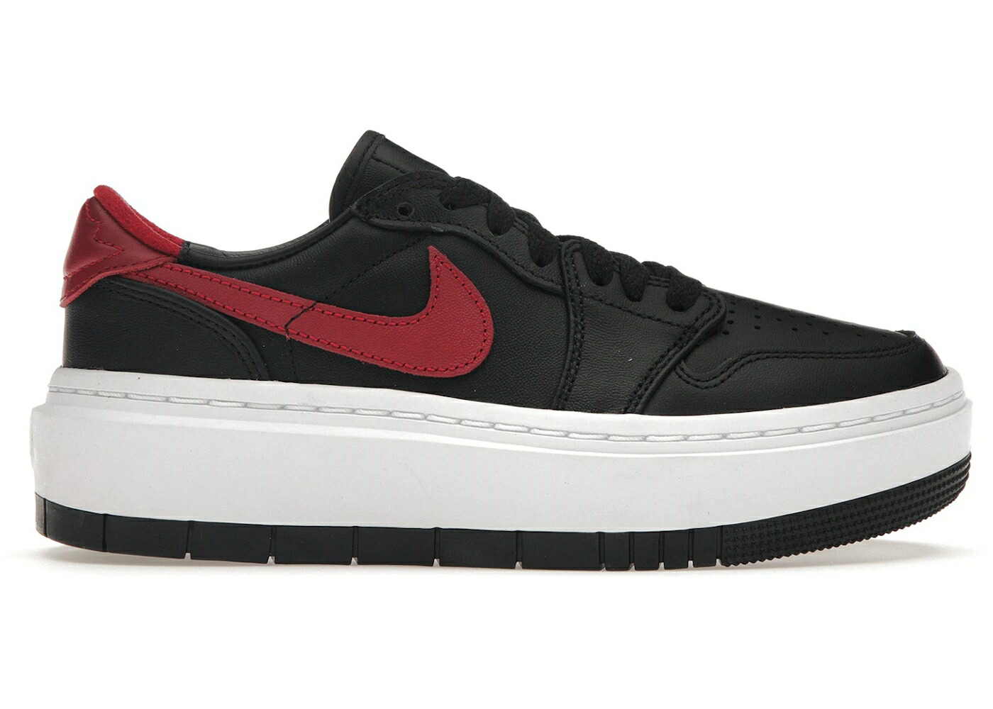 ナイキ ジョーダン 黒色 ブラック 赤 レッド 白色 ホワイト WOMEN スニーカー レディース JORDAN 1 ELEVATE LOW BLACK GYM RED WHITE (WOMEN) / BLACK WHITE GYM RED