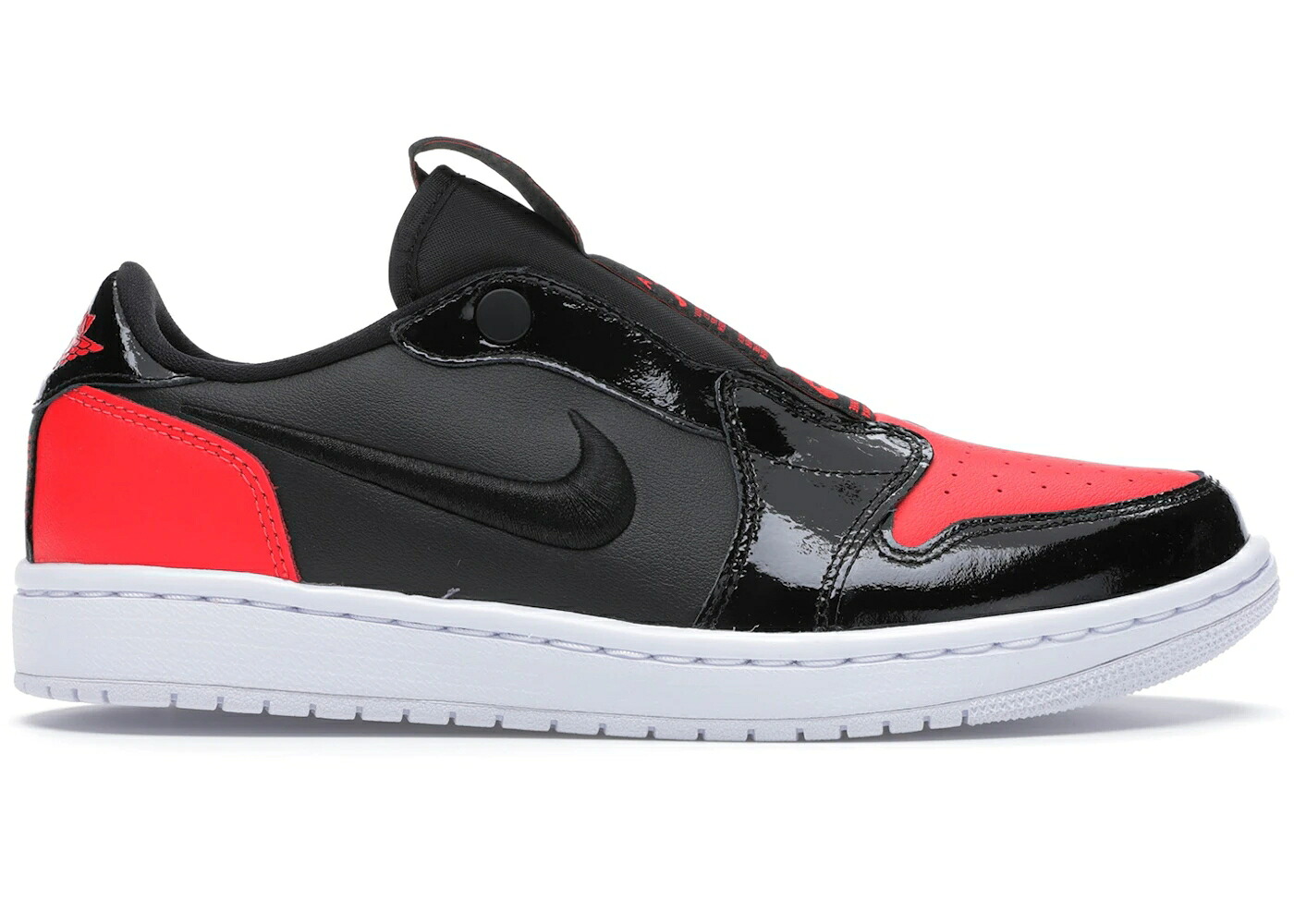 ナイキ ジョーダン 黒いこと 黒いこと 白いこと 白いこと WOMEN\u0027S スニーカー レディース JORDAN 1 LOW SLIP BLACK HOT PUNCH (WOMEN\u0027S) / PUNCH BLACK WHITE