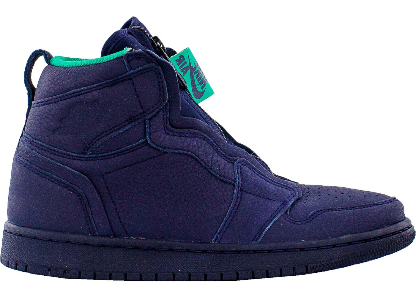 ナイキ ジョーダン ハイ 青色 ブルー 緑 グリーン WOMEN スニーカー レディース JORDAN 1 RETRO HIGH ZIP BLACKENED BLUE (WOMEN) / BLACKENED BLUE NEPTUNE GREEN