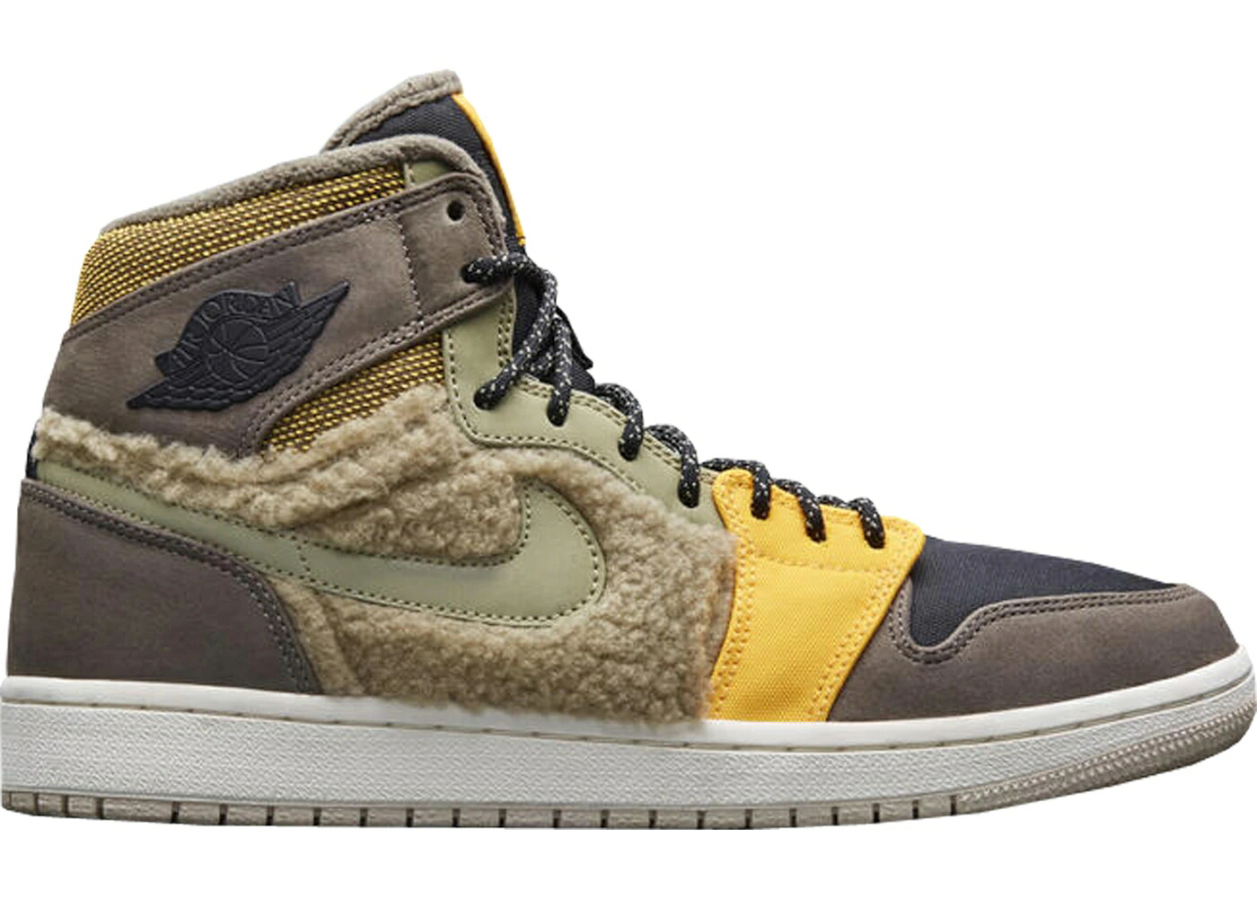 ナイキ ジョーダン 御機嫌 黒いこと 黒いこと WOMEN\u0027S スニーカー レディース JORDAN 1 RETRO HIGH UTILITY PACK (WOMEN\u0027S) / BEACH BLACK RIDGEROCK NEUTRAL