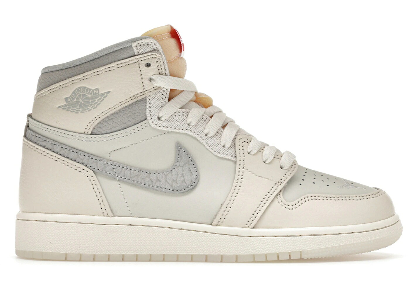 ナイキ ジョーダン ご機嫌 赤 赤いこと 象牙色 御坊っちゃん キッズ JORDAN 1 RETRO HIGH OG SAIL UNIVERSITY RED (GS) / SAIL UNIVERSITY RED PALE IVORY もの言う花 マタニティ スニーカー