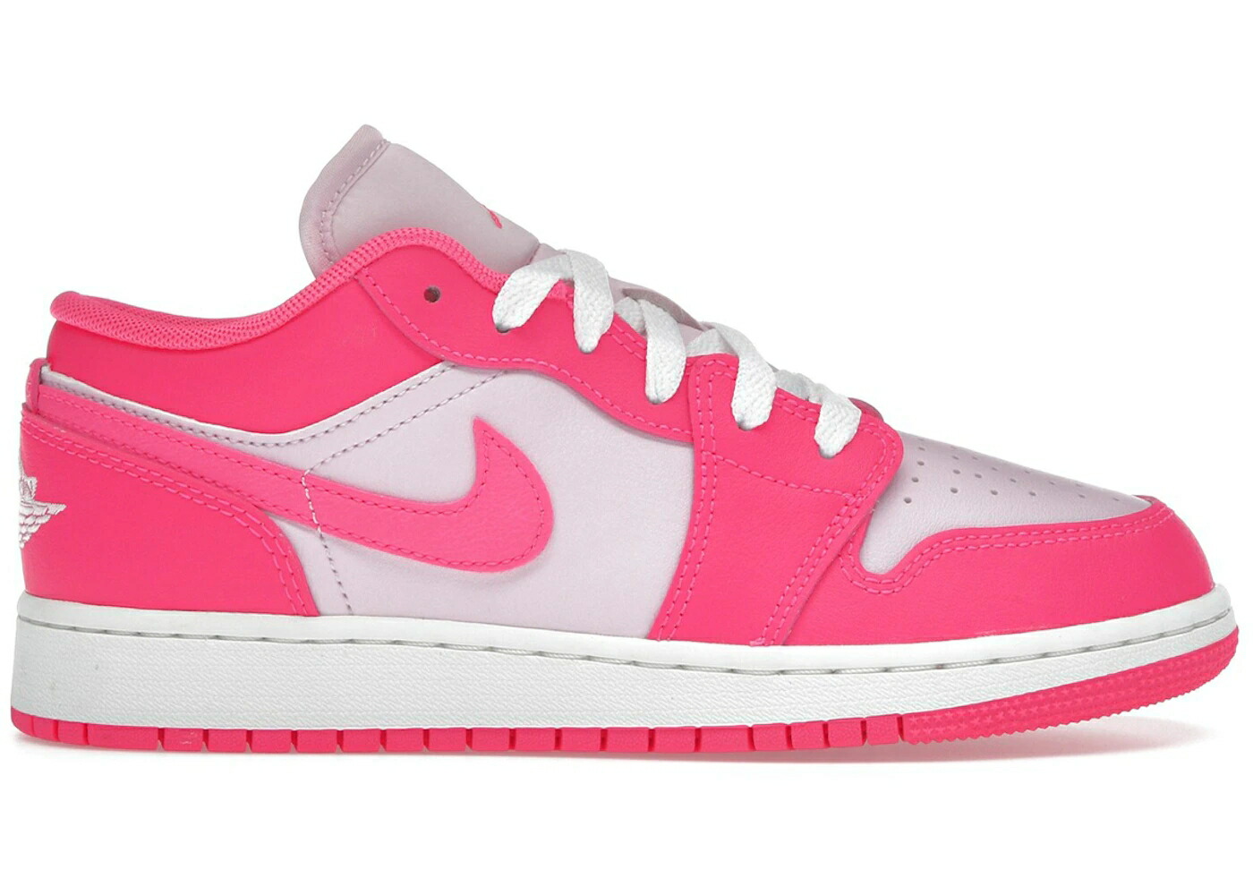 ナイキ ジョーダン ピンク ジュニア キッズ JORDAN 1 LOW VALENTINE S DAY (GS) / PINK FOAM HYPER PINK SAIL ベビー マタニティ スニーカー