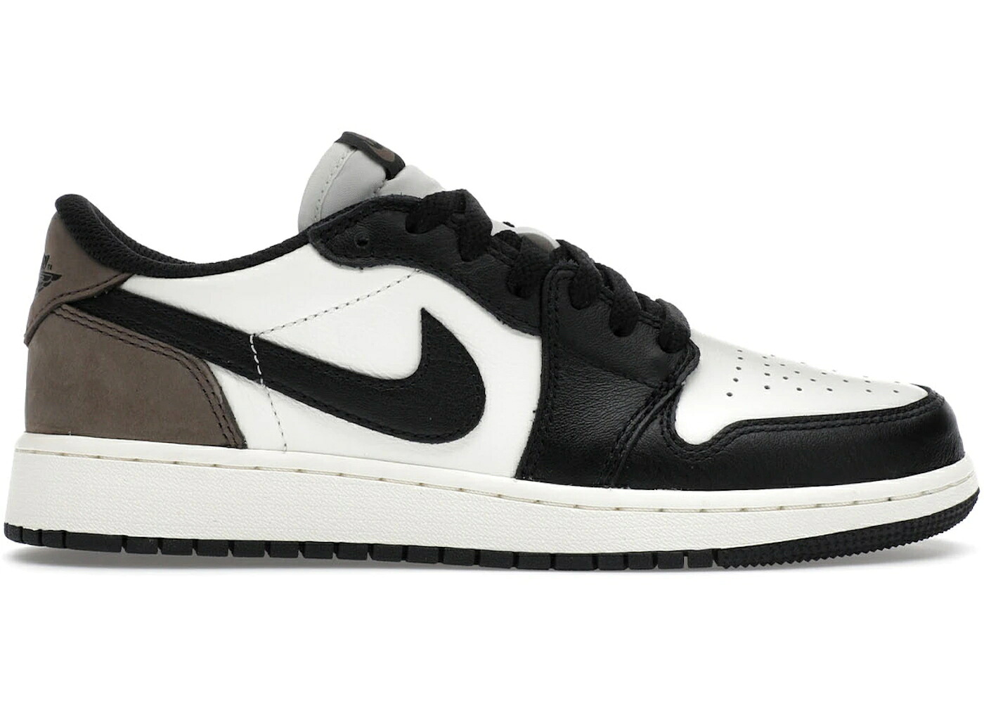 ナイキ ジョーダン 白いこと 白いこと 黒いこと 黒いこと 御坊っちゃん キッズ JORDAN 1 RETRO LOW OG MOCHA (GS) / WHITE BLACK DARK MOCHA もの言う花 マタニティ スニーカー