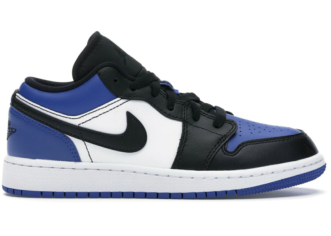ナイキ ジョーダン 白いこと 白いこと 黒いこと 黒いこと お坊っちゃん キッズ JORDAN 1 LOW ROYAL TOE (GS) / SPORT ROYAL WHITE BLACK もの言う花 マタニティ スニーカー