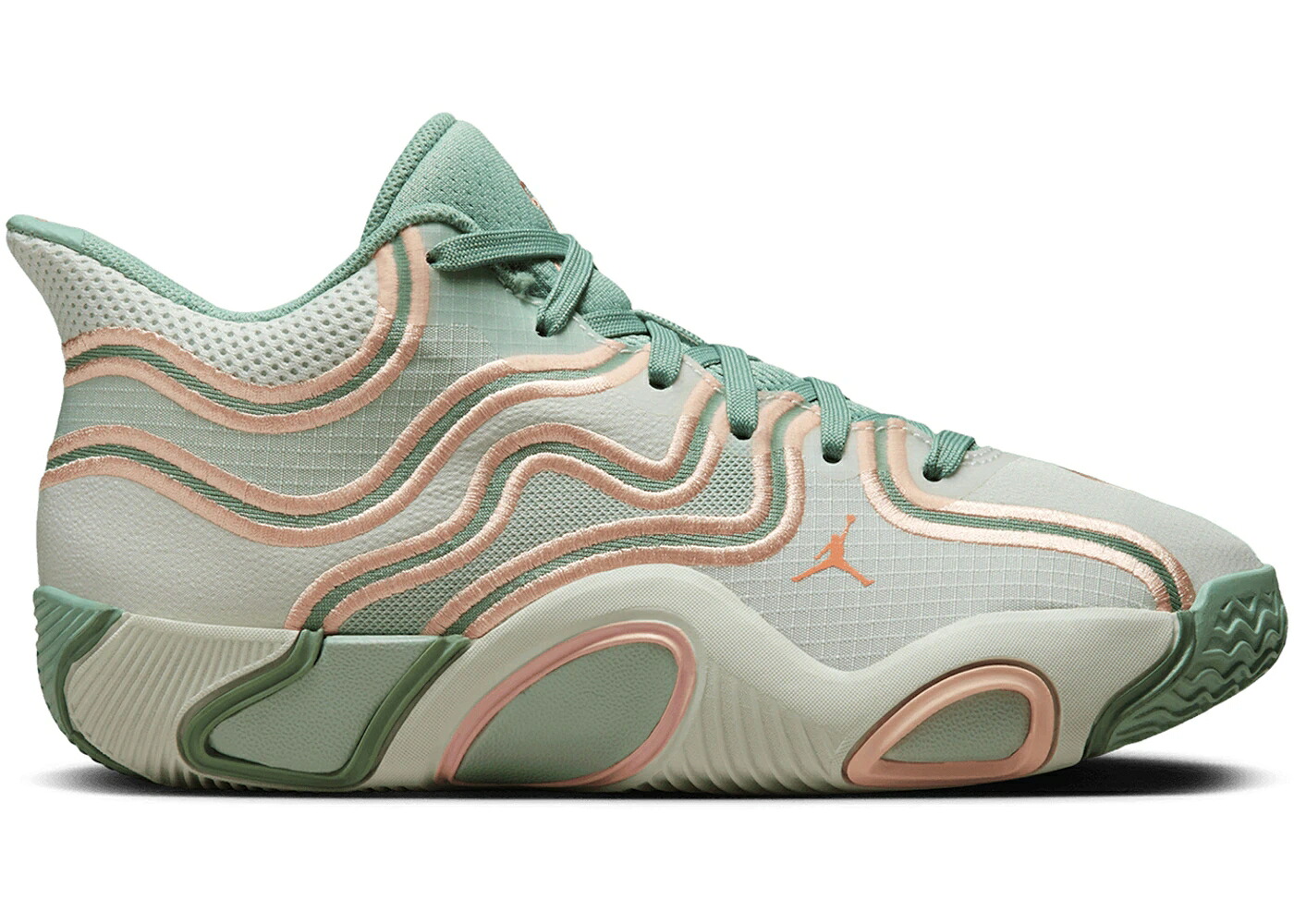 ナイキ ジョーダン 無し 御坊っちゃん キッズ JORDAN TATUM 3 ZERO DAYS OFF (GS) / SEAFOAM APRICOT AGATE SPRUCE もの言う花 マタニティ スニーカー キッズファッション-キッズ・ベビー・マタニティ