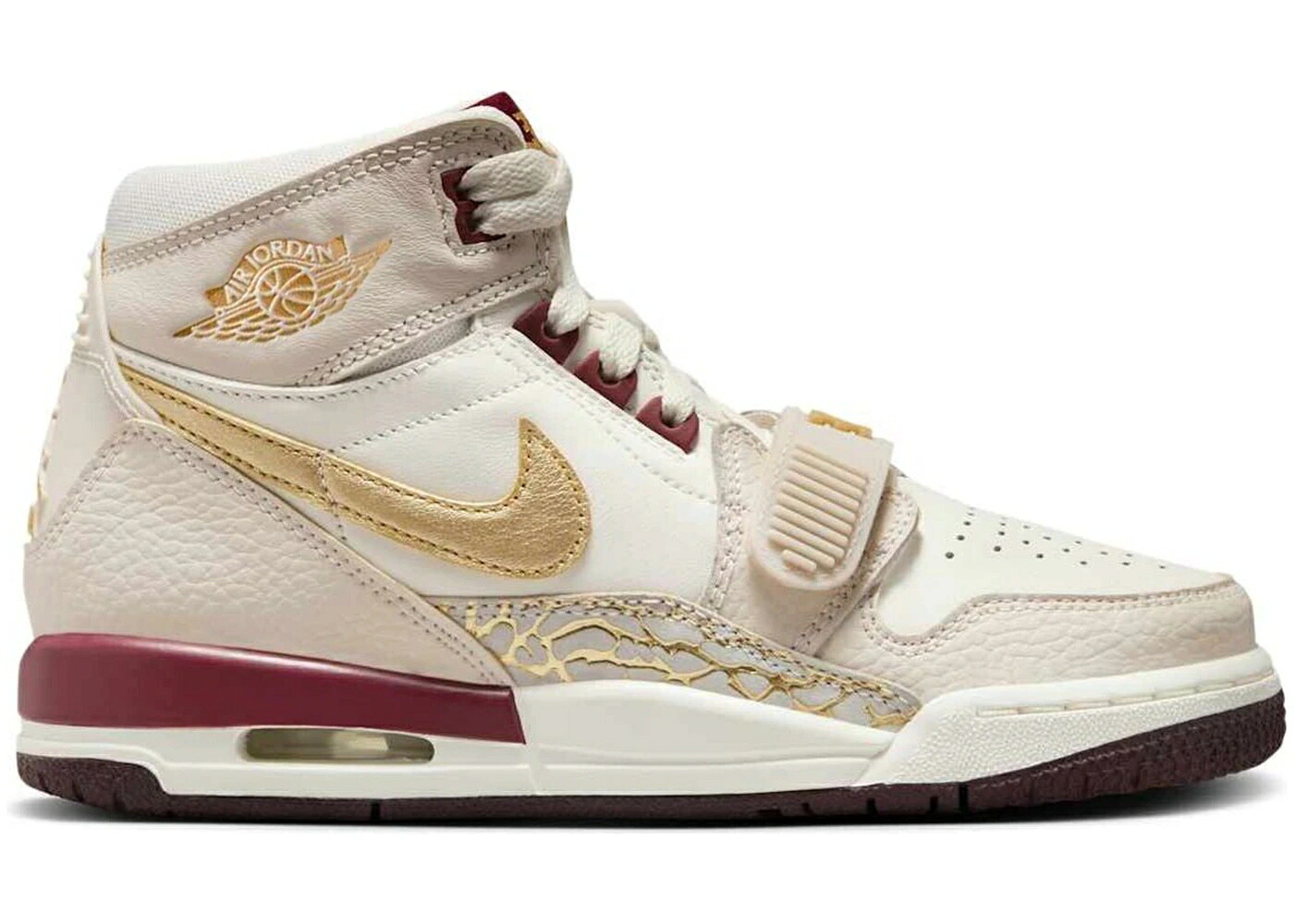 ナイキ ジョーダン レガシー ぶどう酒色 バーガンディー ゴールド 御坊っちゃん キッズ JORDAN LEGACY 312 YEAR OF THE SNAKE BURGUNDY TINT (2025) (GS) / SAIL BURGUNDY GOLD もの言う花 マタニティ スニーカー