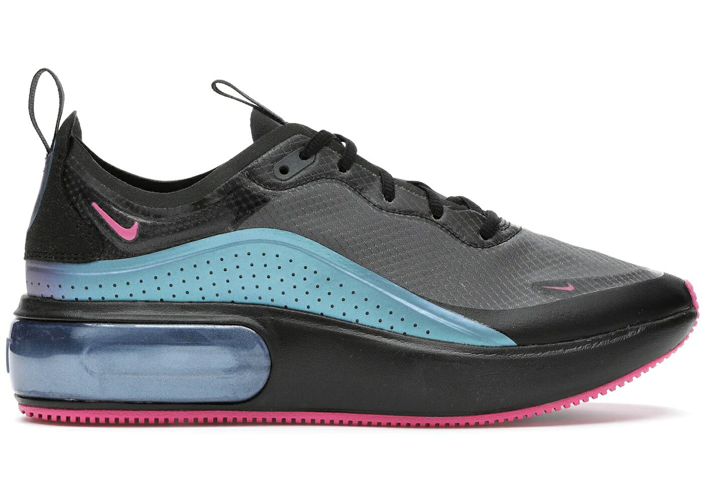 ナイキ マックス 黒色 ブラック レーザー エアマックス WOMEN'S スニーカー レディース NIKE AIR MAX DIA THROWBACK FUTURE (WOMEN'S) / BLACK LASER FUCHSIA ANTHRACITE|スニケス