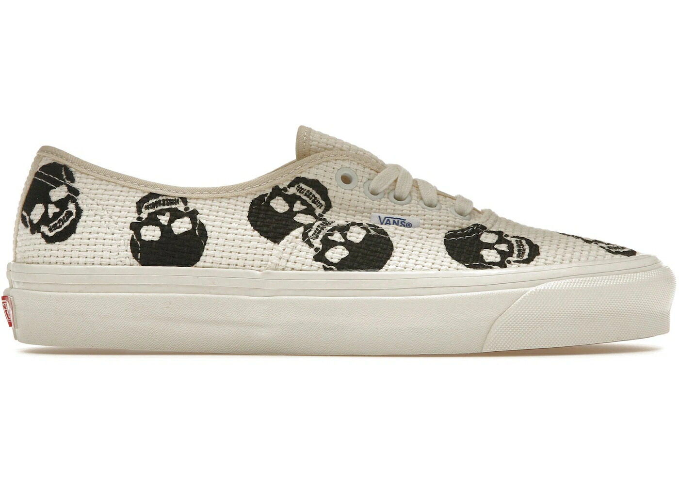 ヴァンズ バンズ オーセンティック 白いこと 白いこと 黒いこと 黒いこと スニーカー メンズ VANS AUTHENTIC 44 DX NEEDLEPOINT SKULLS / NEEDLEPOINT WHITE BLACK