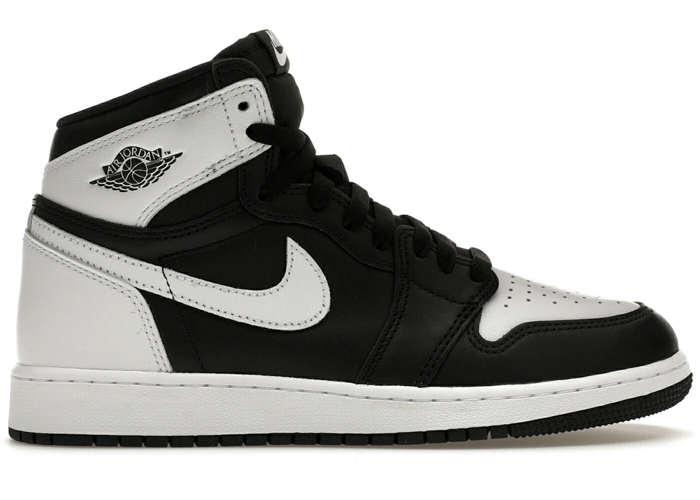 ナイキ ジョーダン ご機嫌 黒いこと 黒いこと 白いこと 白いこと 御坊っちゃん キッズ JORDAN 1 RETRO HIGH OG BLACK WHITE (GS) / BLACK WHITE WHITE もの言う花 マタニティ スニーカー