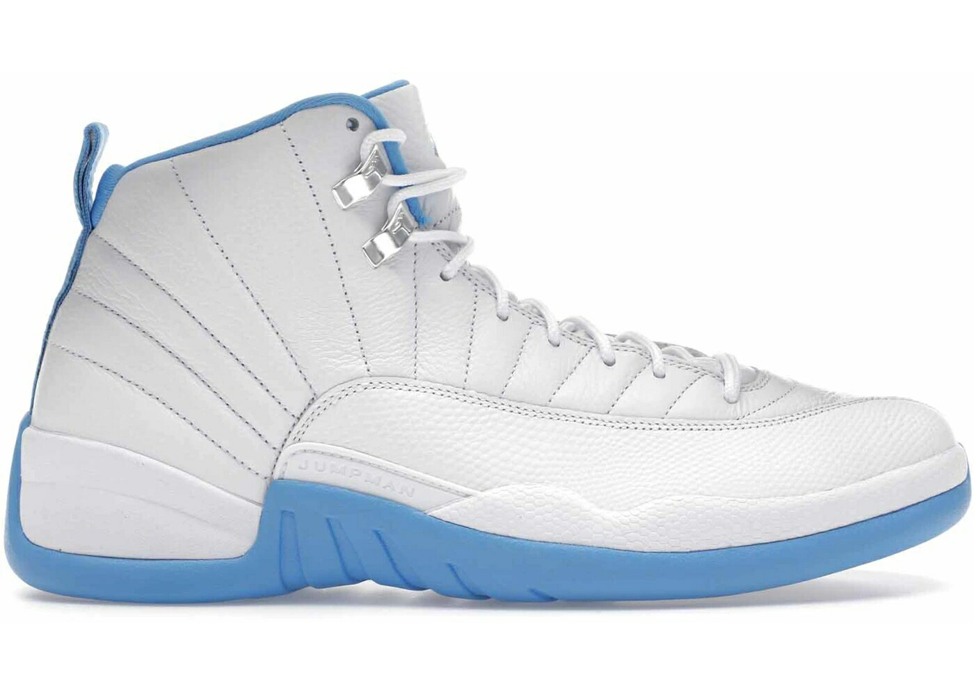 ナイキ ジョーダン メロ 白色 ホワイト 青色 ブルー スニーカー メンズ JORDAN 12 RETRO MELO (2025) / WHITE UNIVERSITY BLUE METALLIC