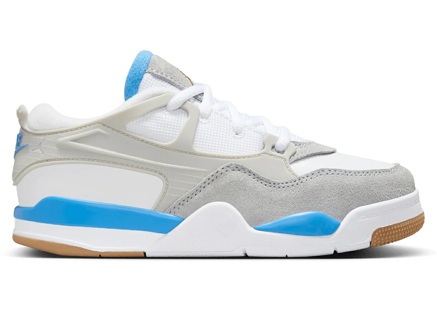 ナイキ ジョーダン 白色 ホワイト レジェンド 青色 ブルー 灰色 グレー ジュニア キッズ JORDAN 4 RM WHITE LEGEND BLUE (PS) / WHITE WHITE NEUTRAL GREY ベビー マタニティ スニーカー