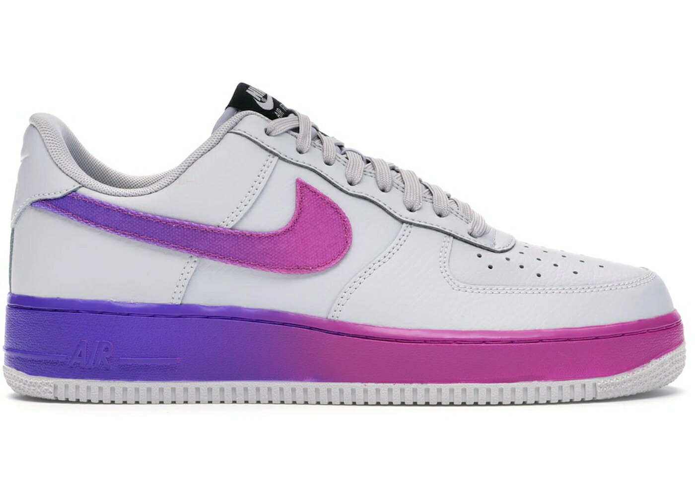 ナイキ 灰色 グレー エアフォース スニーカー メンズ NIKE AIR FORCE 1 LOW GRADIENT VAST GREY HYPER GRAPE / VAST GREY HYPER GRAPE ACTIVE