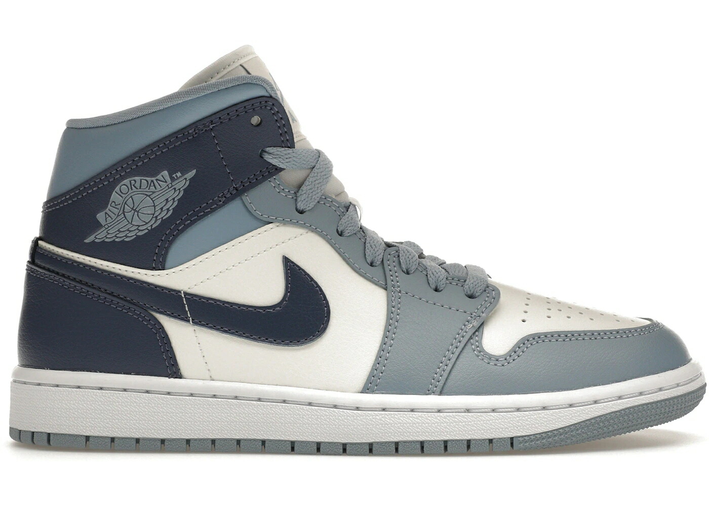 ナイキ ジョーダン ミッド 青味 青み 薄墨色 薄墨色 WOMEN\u0027S スニーカー レディース JORDAN 1 MID DIFFUSED BLUE (WOMEN\u0027S) / SAIL DIFFUSED BLUE BLUE GREY