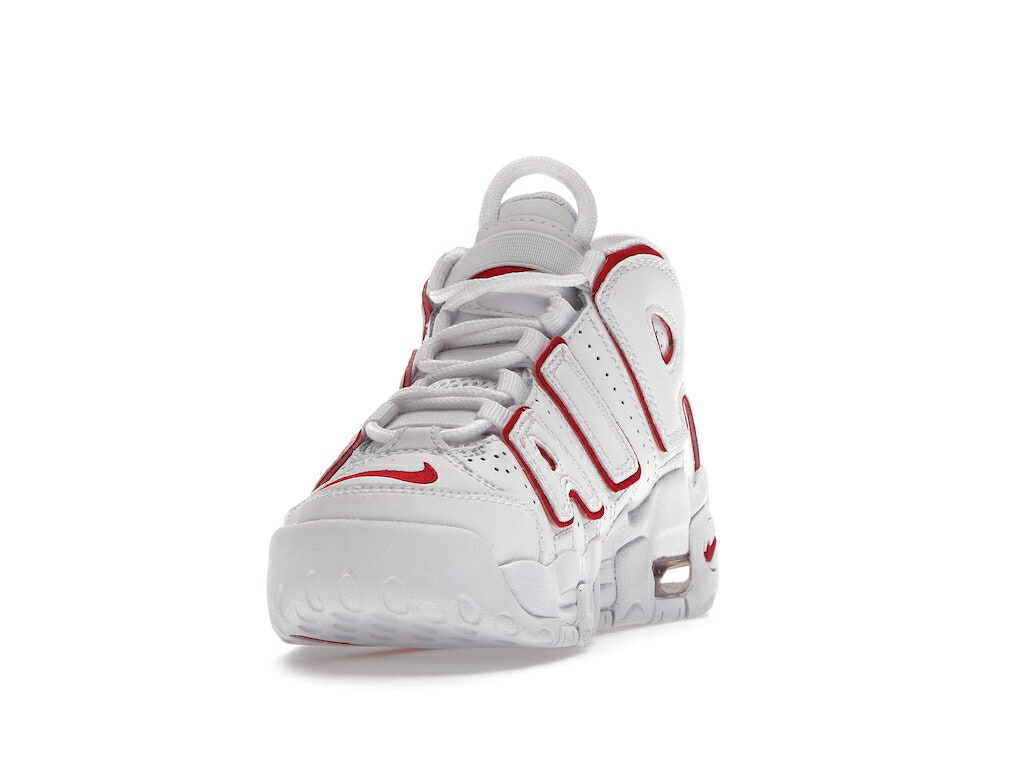ナイキ NIKE アップテンポ エアモアアップテンポ モアテン 赤 白色 レッド ホワイト キッズ キッズファッション | perspirex.com.co