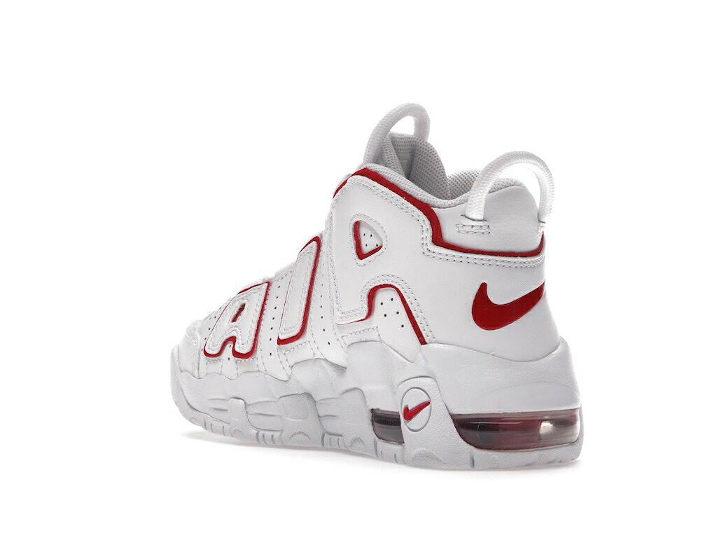 ナイキ NIKE アップテンポ エアモアアップテンポ モアテン 赤 白色 レッド ホワイト キッズ キッズファッション | perspirex.com.co
