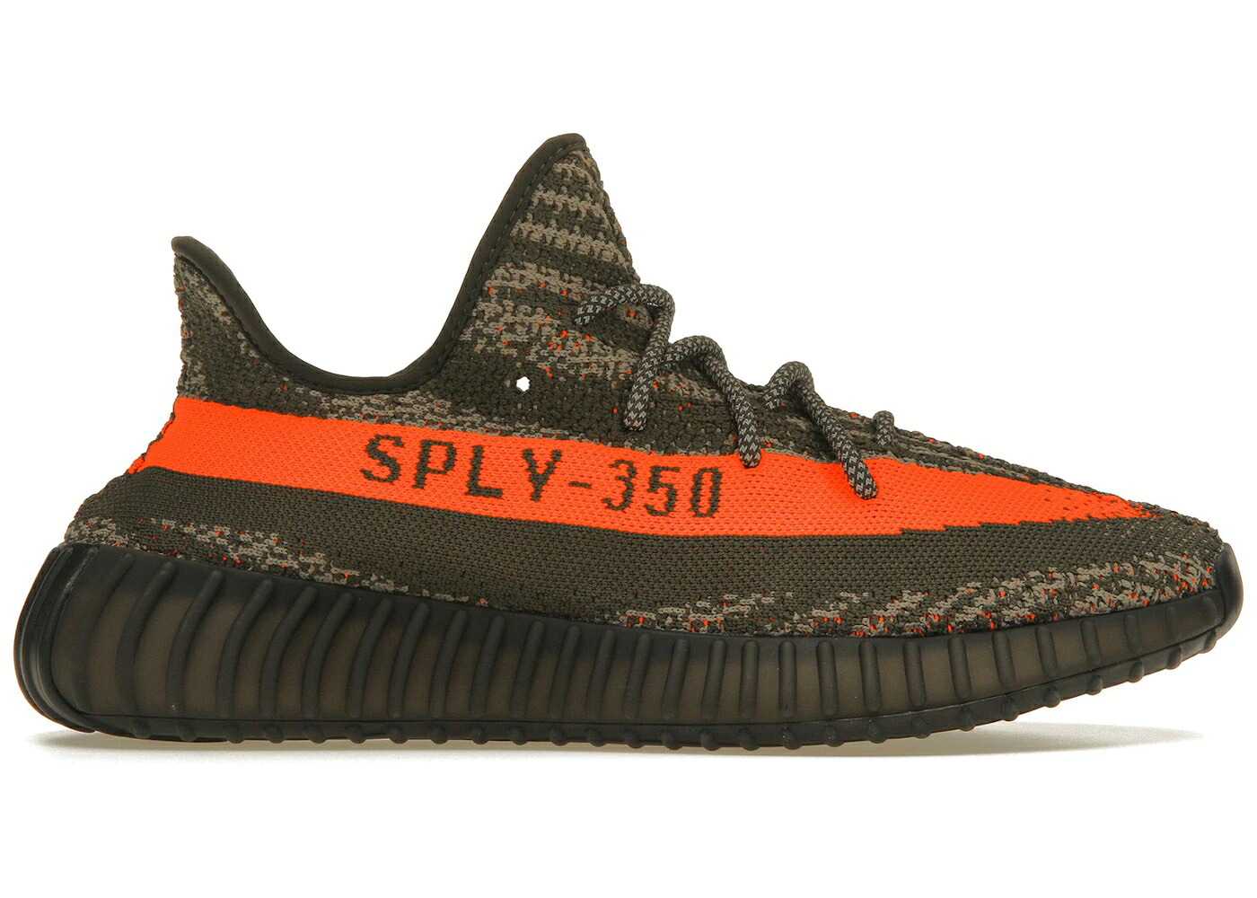 アディダス ブースト カーボン 灰色 グレー スニーカー メンズ ADIDAS YEEZY BOOST 350 V2 CARBON BELUGA / CARBON BELUGA STEEPLE GREY SOLAR