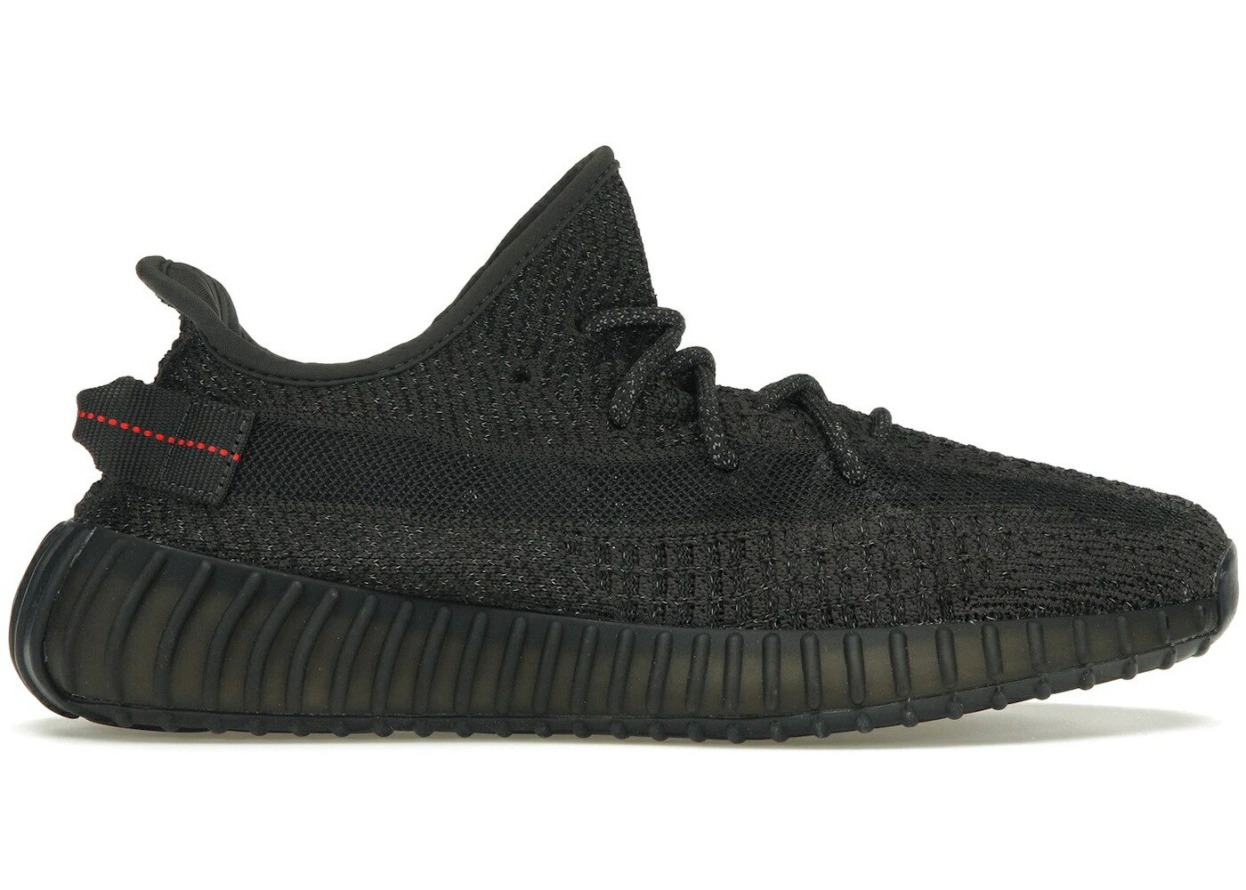 アディダス ブースト 黒色 ブラック スニーカー メンズ ADIDAS YEEZY BOOST 350 V2 STATIC BLACK (REFLECTIVE) / BLACK BLACK BLACK