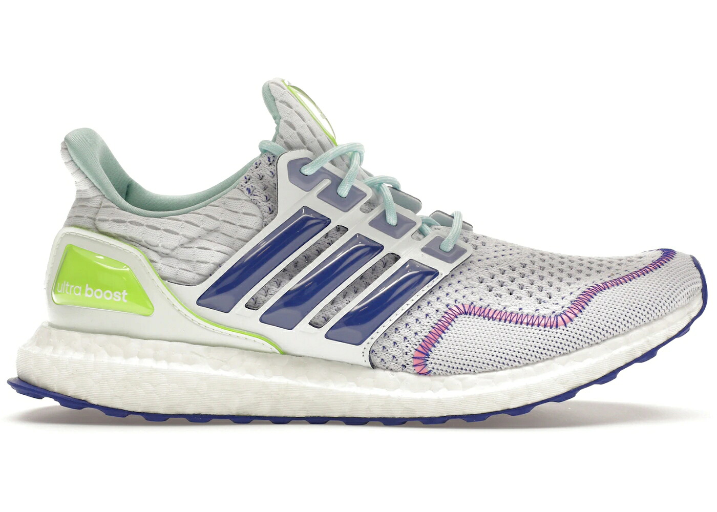 アディダス ウルトラ ブースト 白いこと 白いこと 青み 青色 ウルトラブースト 1.0 スニーカー メンズ ADIDAS ULTRA BOOST CLOUD WHITE LUCID BLUE LEMON / CLOUD WHITE LUCID BLUE LUCID