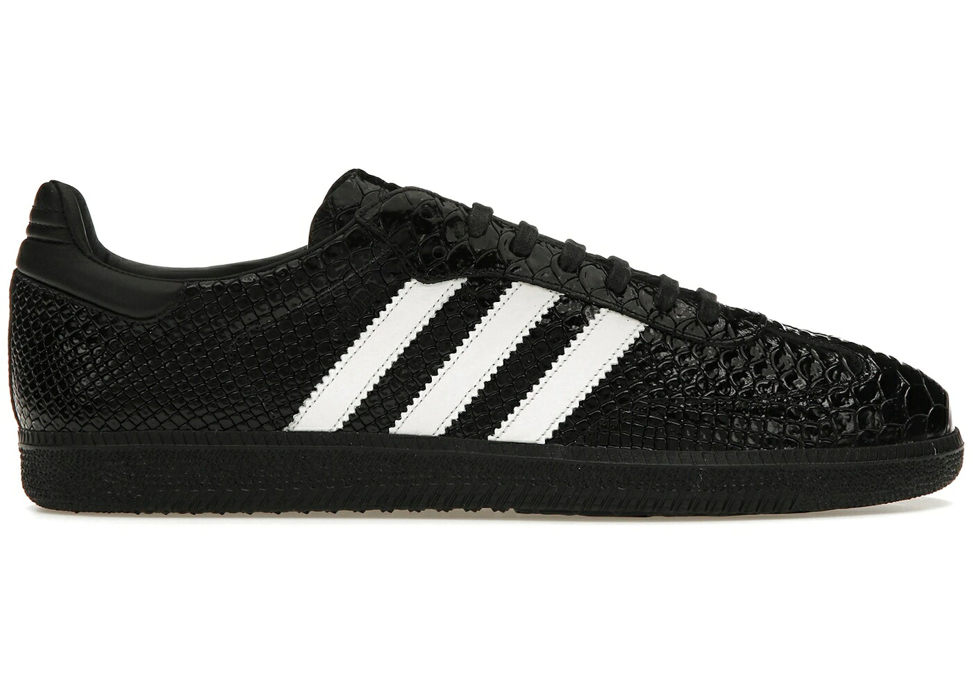 アディダス サンバ 黒いこと 黒いこと 白いこと 白いこと スニーカー メンズ ADIDAS SAMBA OG MADE IN ITALY BLACK CROC / SUPPLIER COLOR FOOTWEAR WHITE