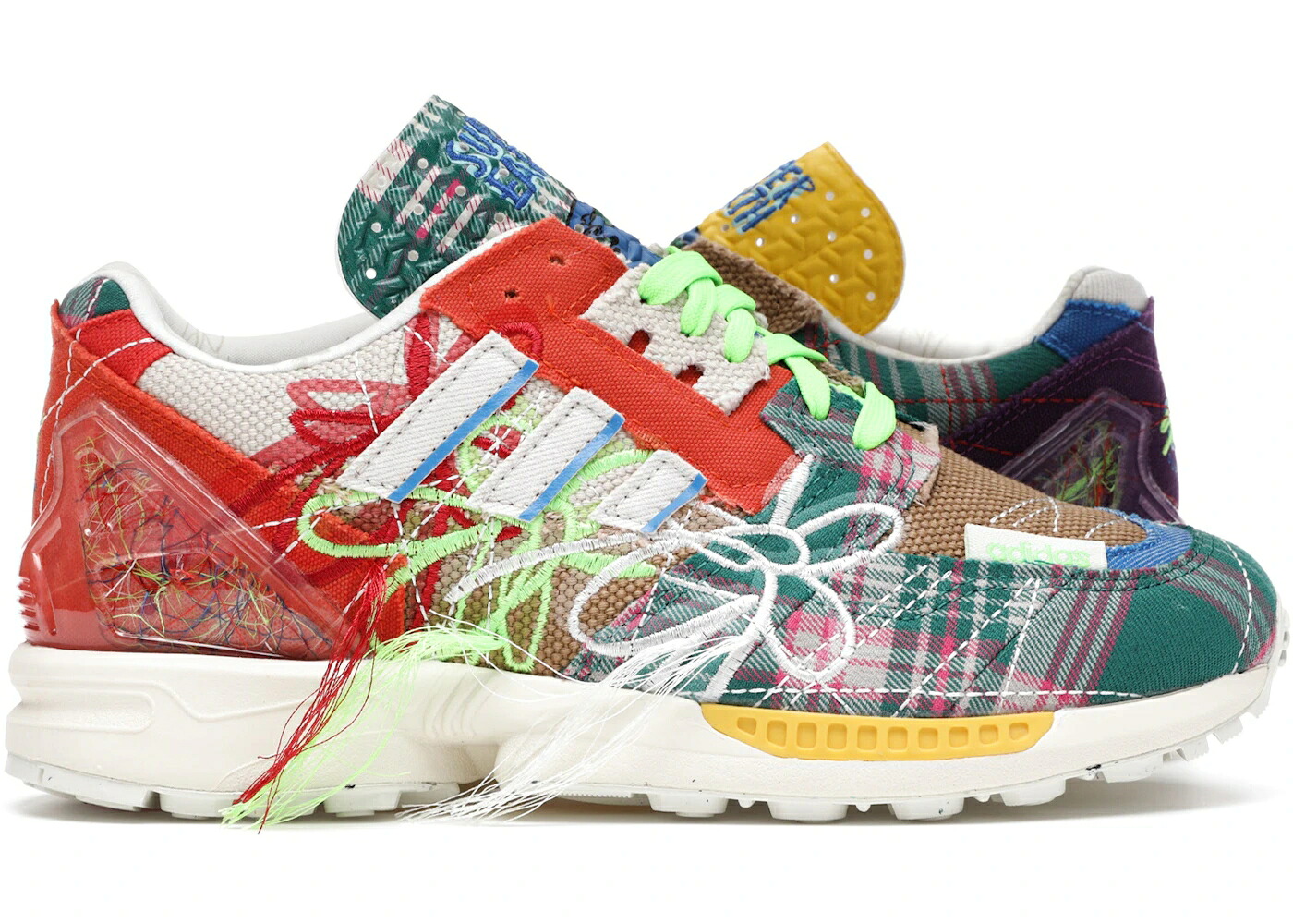 アディダス スニーカー メンズ ADIDAS ZX 8000 SEAN WOTHERSPOON SUPEREARTH / SUPPLIER COLOUR SUPPLIER COLOUR
