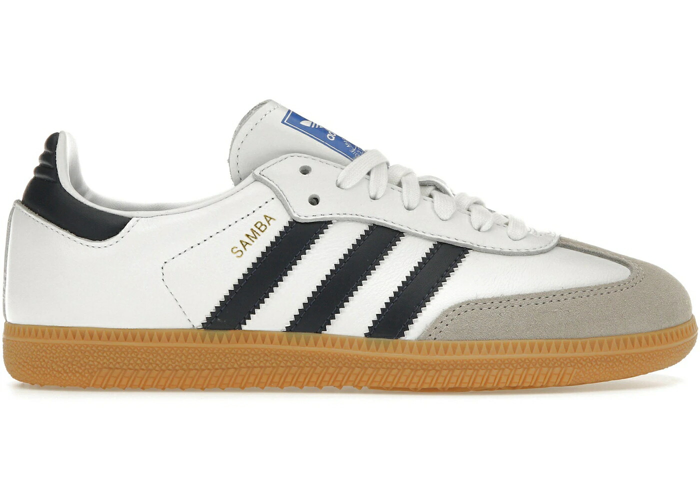 アディダス サンバ 白いこと 白いこと ナイト爵 藍色 インディゴ スニーカー メンズ ADIDAS SAMBA OG WHITE NIGHT INDIGO GUM / CLOUD WHITE NIGHT INDIGO GUM