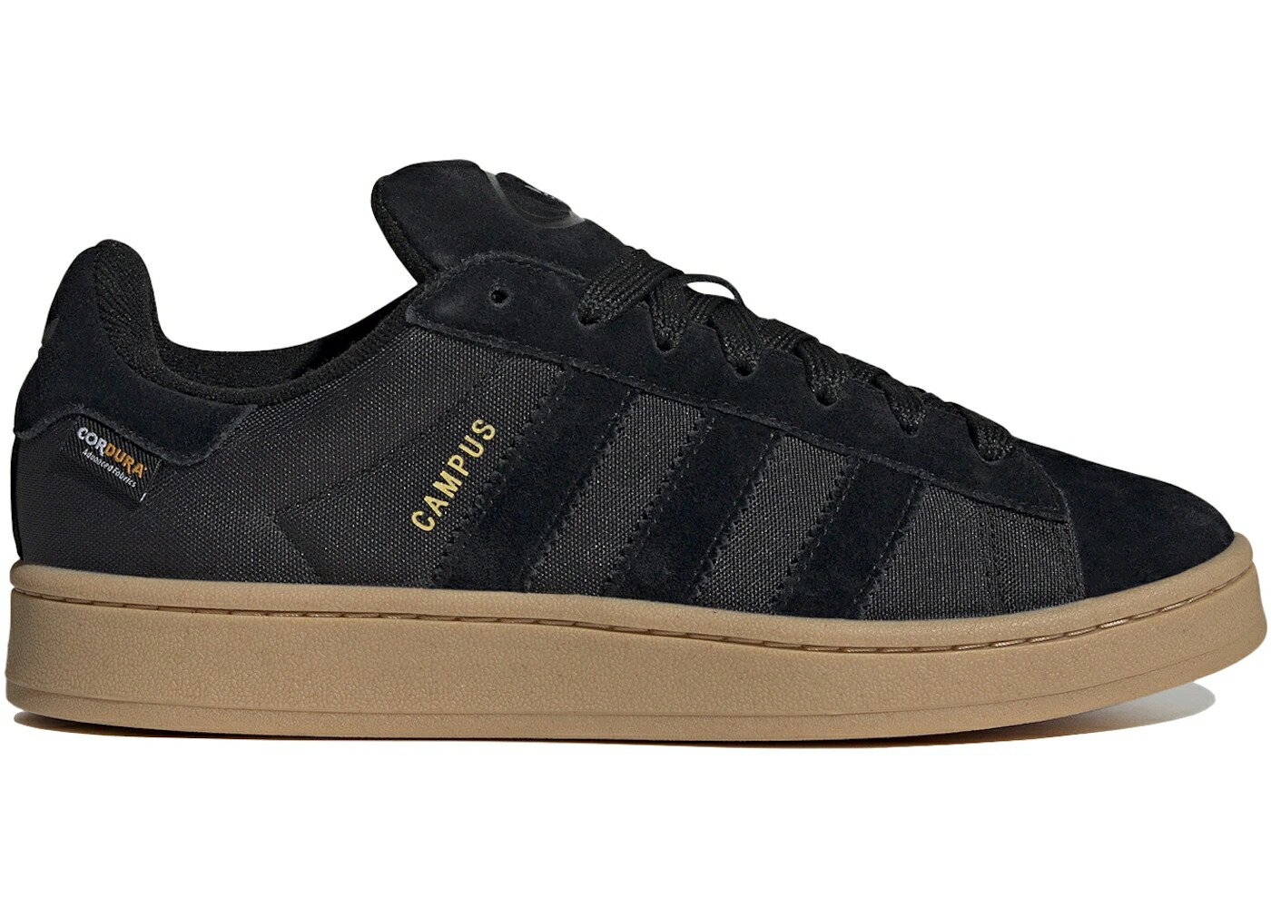 アディダス キャンパス 黒色 ブラック カーボン コア スニーカー メンズ ADIDAS CAMPUS 00S CORDURA BLACK CARBON / CORE BLACK CORE BLACK CARBON