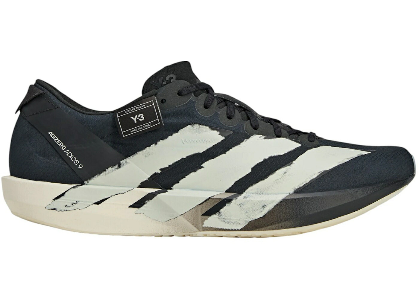 アディダス アディオス 黒いこと 黒いこと 白いこと 白いこと スニーカー メンズ ADIDAS Y-3 ADIOS 9 BLACK OFF WHITE / BLACK BLACK OFF WHITE