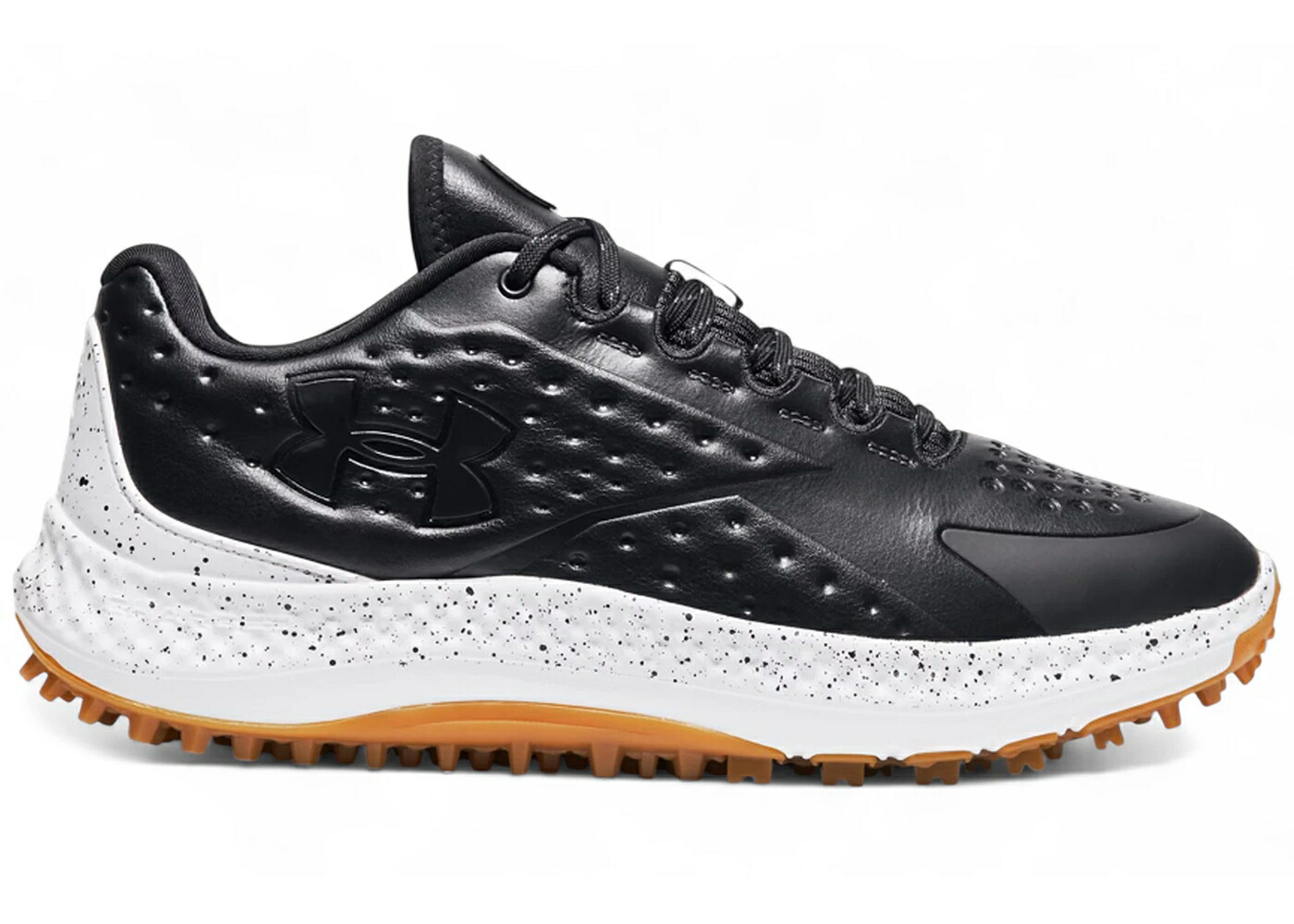 カリー ゴルフ 黒いこと 黒いこと アンダーアーマー スニーカー メンズ UNDER ARMOUR UNDER ARMOUR CURRY 1 GOLF BLACK CASTLEROCK GUM / BLACK CASTLEROCK