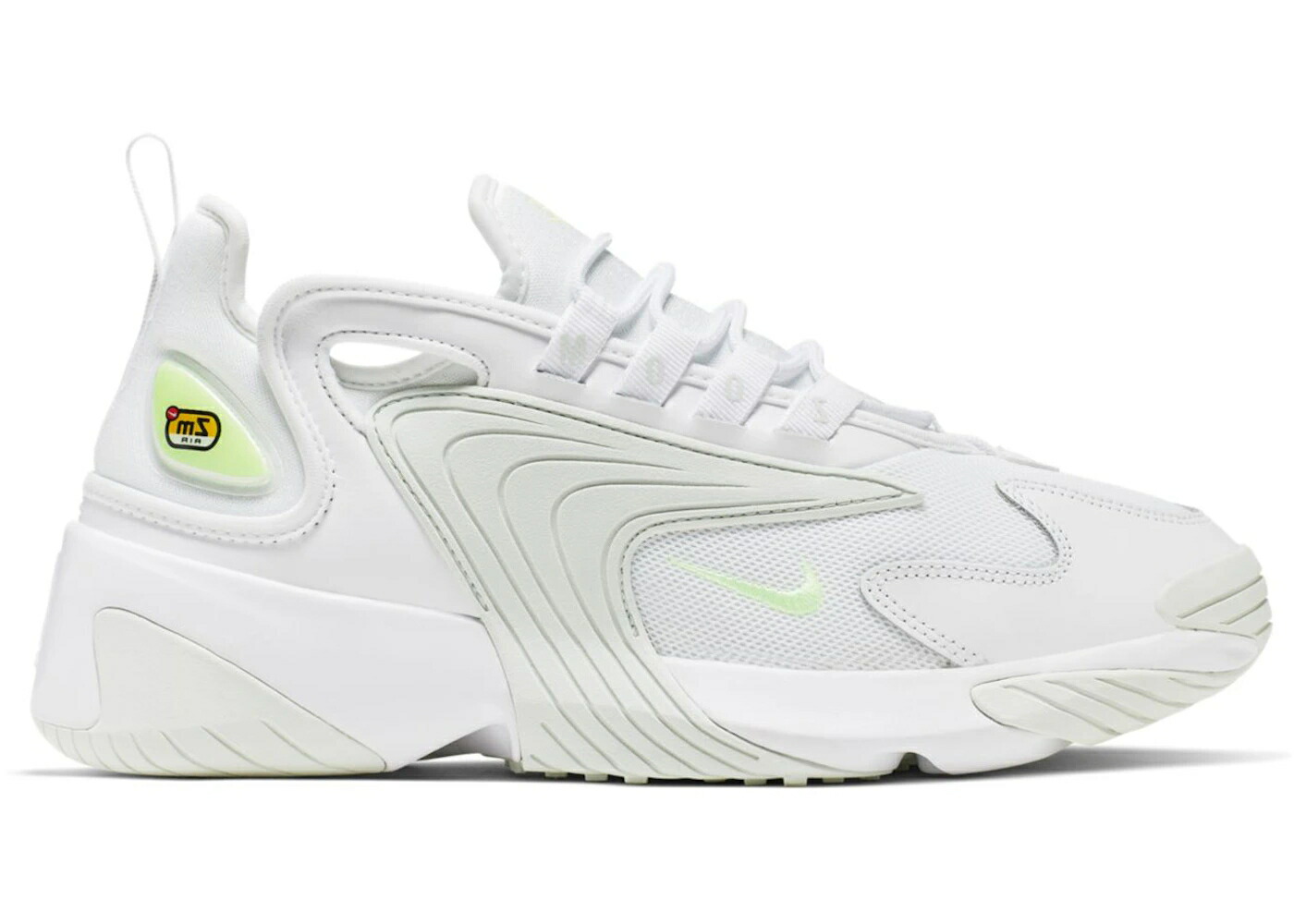 ナイキ ズーム 白色 ホワイト アクア WOMEN'S スニーカー レディース NIKE ZOOM 2K WHITE BARELY VOLT (WOMEN'S) / WHITE BARELY VOLT GHOST AQUA