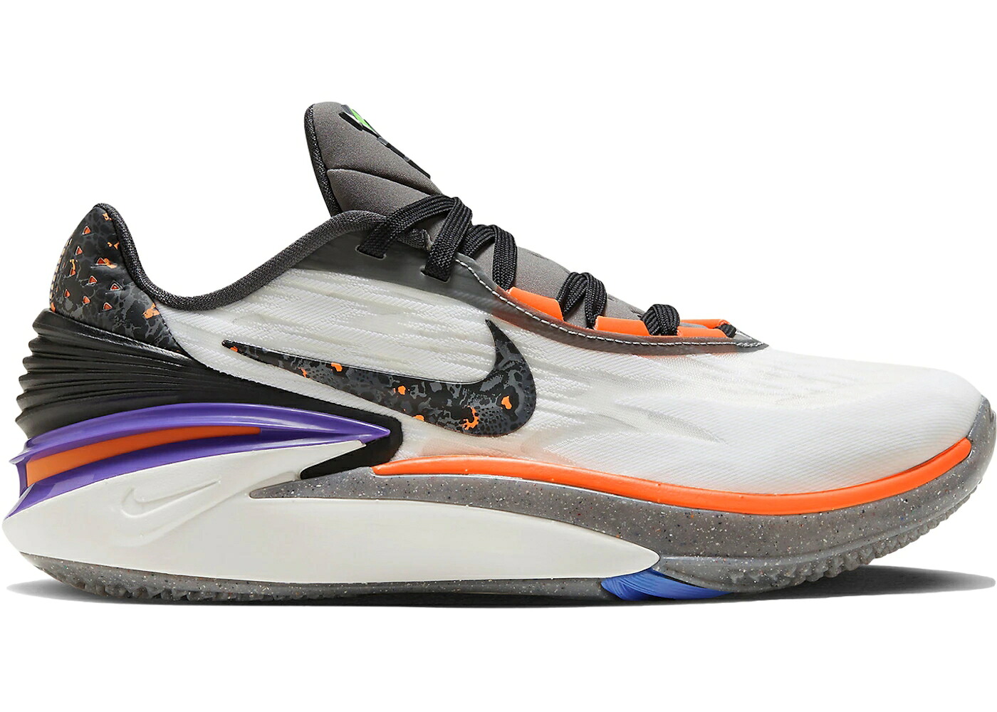 ナイキ ズーム ファイア 白色 ホワイト 黒色 ブラック スニーカー メンズ NIKE ZOOM GT CUT 2 CATCHING FIRE / WHITE BLACK SUMMIT WHITE TOTAL|スニケス