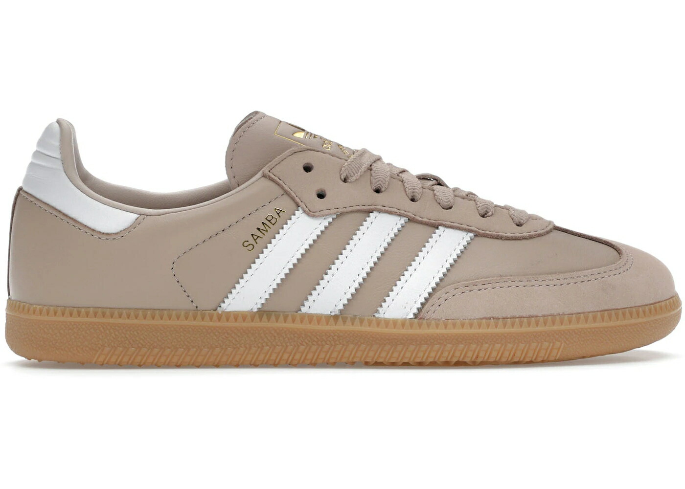 アディダス サンバ 白いこと 白いこと ゴールド WOMEN\u0027S スニーカー レディース ADIDAS SAMBA OG WONDER TAUPE (WOMEN\u0027S) / WONDER TAUPE FOOTWEAR WHITE GOLD
