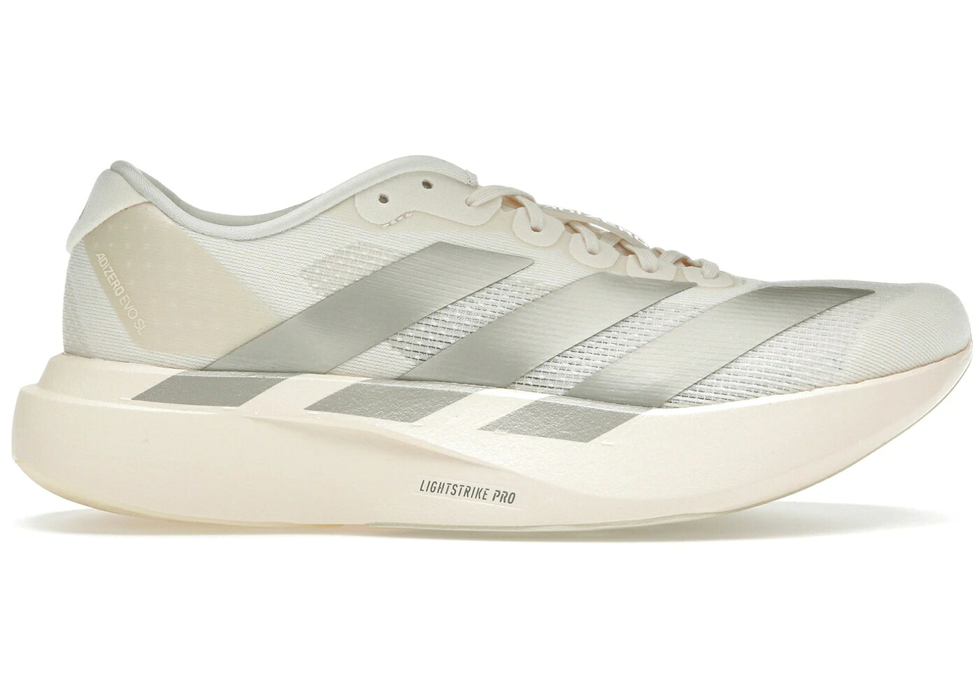 アディダス アディゼロ 白いこと 白いこと ウォーム WOMEN\u0027S スニーカー レディース ADIDAS ADIZERO EVO SL WONDER WHITE (WOMEN\u0027S) / WONDER WHITE CYBER METALLIC WARM