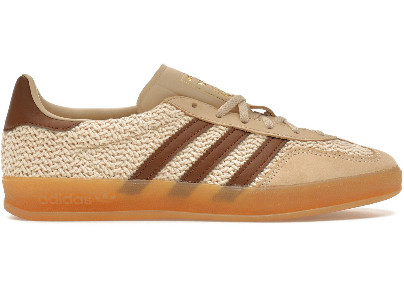 アディダス ガゼル 砂色 真砂 割り増し金 赤銅色 赤銅色 WOMEN\u0027S スニーカー レディース ADIDAS GAZELLE INDOOR SAND STRATA PREMIUM BROWN (WOMEN\u0027S) / SAND STRATA PREMIUM BROWN GUM 3