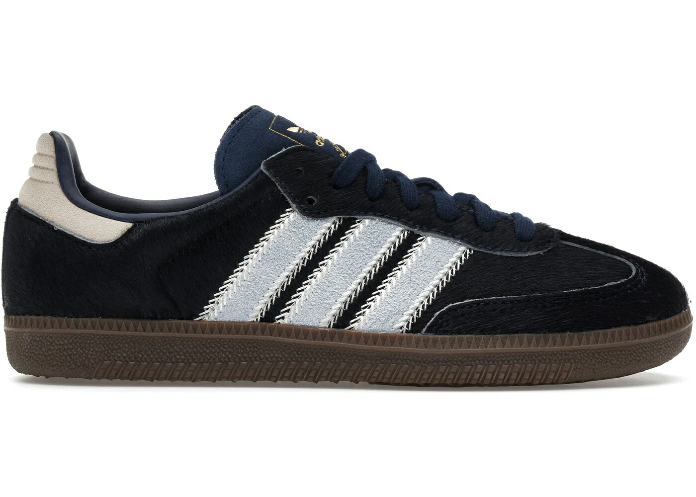 アディダス サンバ ポニー ナイト 藍色 インディゴ スカイ WOMEN スニーカー レディース ADIDAS SAMBA OG PONY HAIR NIGHT INDIGO CLEAR SKY (WOMEN) / NIGHT INDIGO CLEAR SKY TACTILE