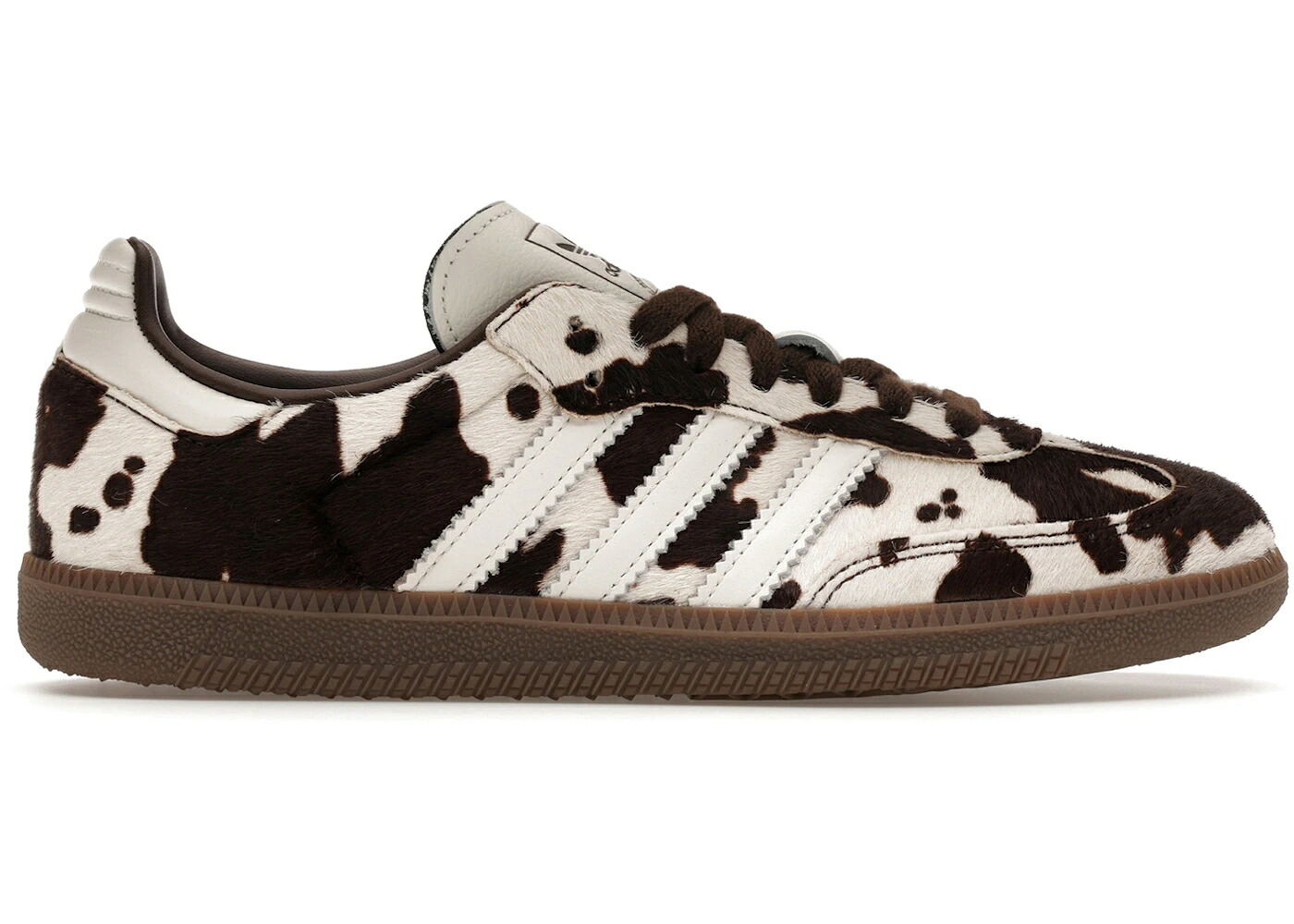 アディダス サンバ 赤銅色 赤銅色 白いこと 白いこと WOMEN\u0027S スニーカー レディース ADIDAS SAMBA OG COW PRINT DARK BROWN WHITE (WOMEN\u0027S) / DARK BROWN CLOUD WHITE GUM