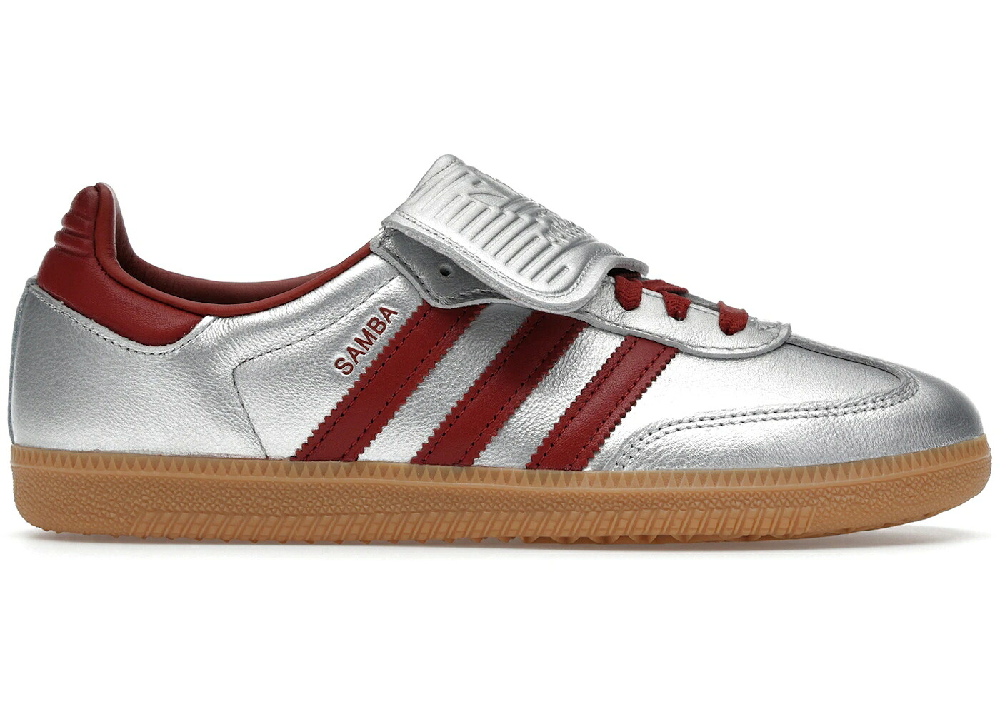 アディダス サンバ しろがね色 しろがね色 WOMEN\u0027S スニーカー レディース ADIDAS SAMBA LT SILVER METALLIC RUBY GUM (WOMEN\u0027S) / SILVER METALLIC PRELOVED RUBY