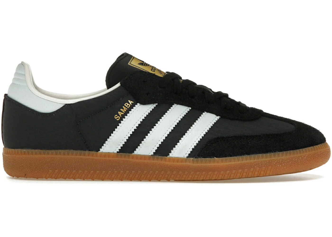 アディダス サンバ 炭素 青碧 青色 白いこと 白いこと WOMEN\u0027S スニーカー レディース ADIDAS SAMBA OG CARBON (WOMEN\u0027S) / CARBON ALMOST BLUE CHALK WHITE レディース靴-スニーカー