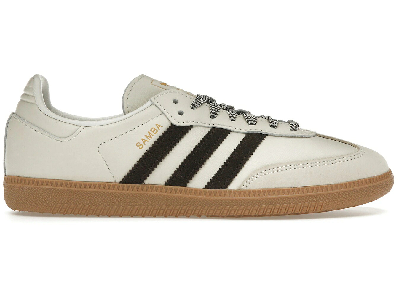 アディダス サンバ 白色 ホワイト 茶色 ブラウン WOMEN'S スニーカー レディース ADIDAS SAMBA OG OFF WHITE DARK BROWN (WOMEN'S) / OFF WHITE DARK BROWN GUM｜スニケス 44,980円