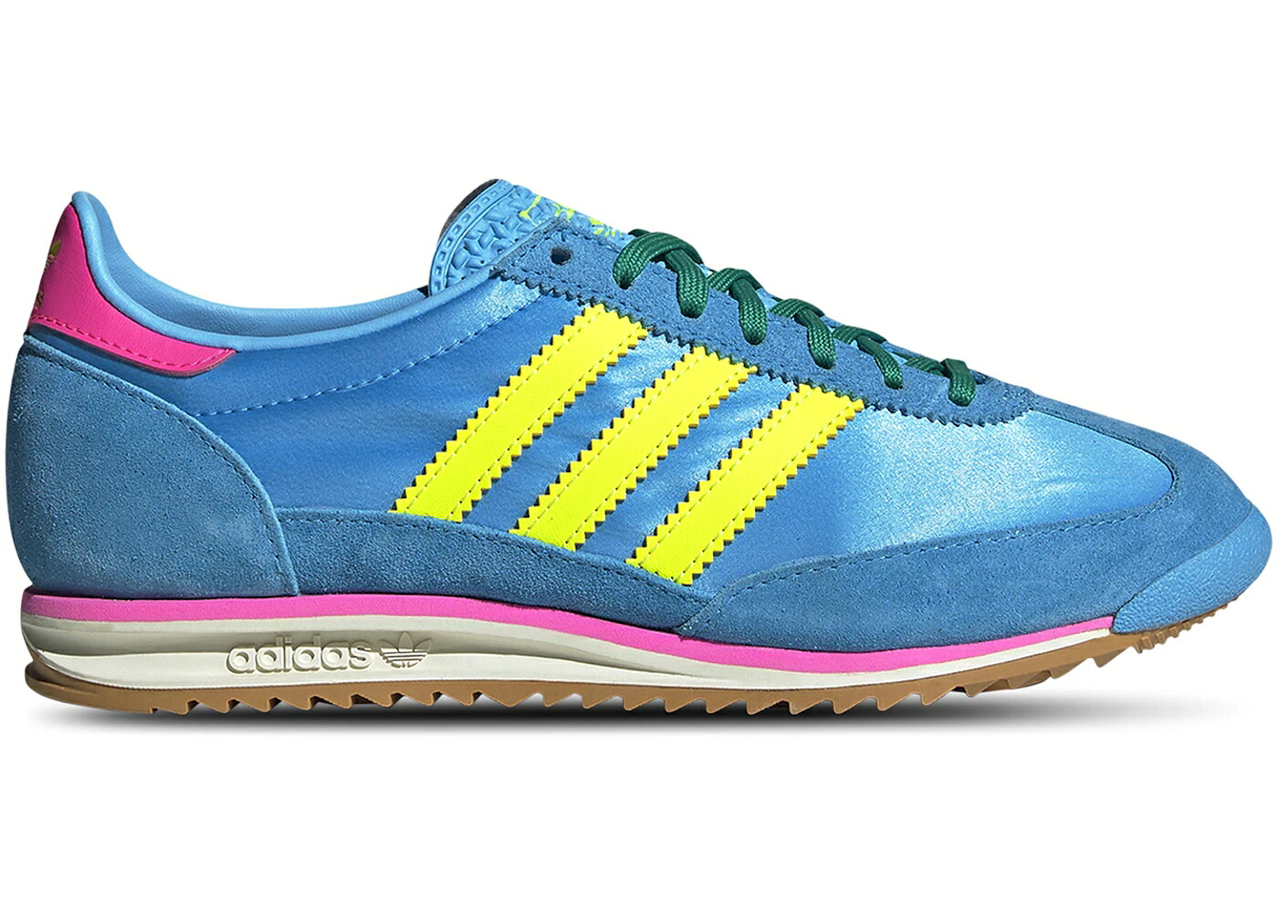 アディダス 青色 ブルー フュージョン ピンク WOMEN'S スニーカー レディース ADIDAS SL 72 OG BLUE FUSION PINK (WOMEN'S) / BLUE FUSION LUCID PINK LUCID｜スニケス