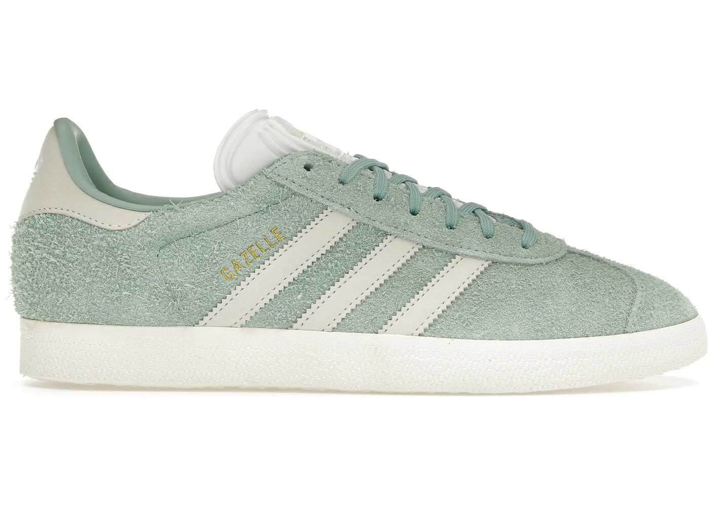 アディダス ガゼル 緑 緑であること 白いこと 白いこと WOMEN\u0027S スニーカー レディース ADIDAS GAZELLE HAZY GREEN OFF WHITE CLOUD (WOMEN\u0027S) / HAZY GREEN OFF WHITE CLOUD WHITE スニーカー-靴-レディース靴