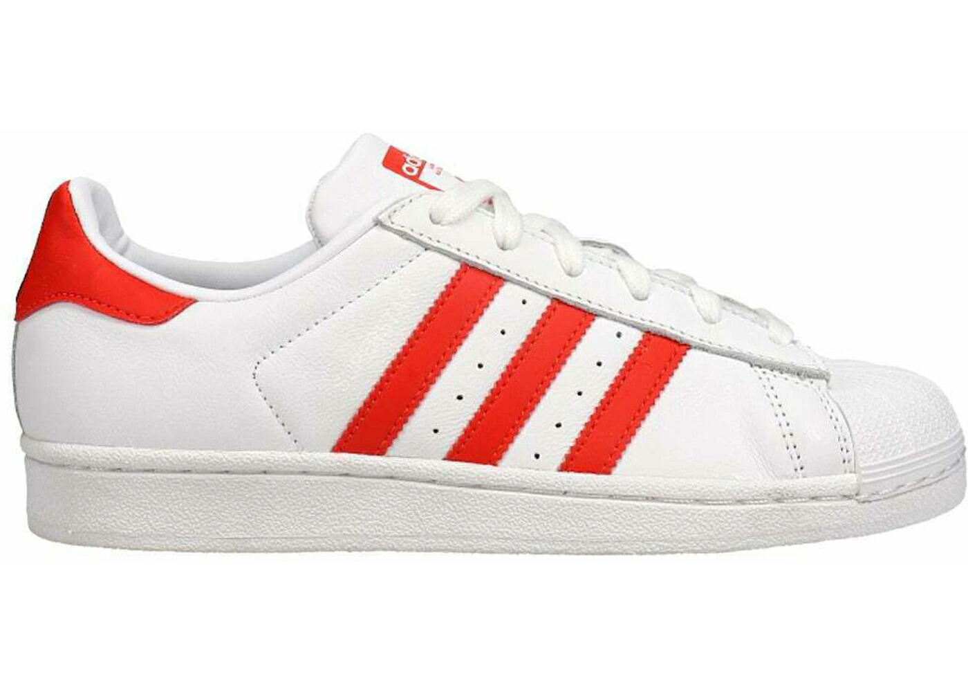 アディダス はやりっ子 赤 赤いこと 白いこと 白いこと 中核グループ WOMEN\u0027S スニーカー レディース ADIDAS SUPERSTAR ACTIVE RED (WOMEN\u0027S) / CLOUD WHITE ACTIVE RED CORE