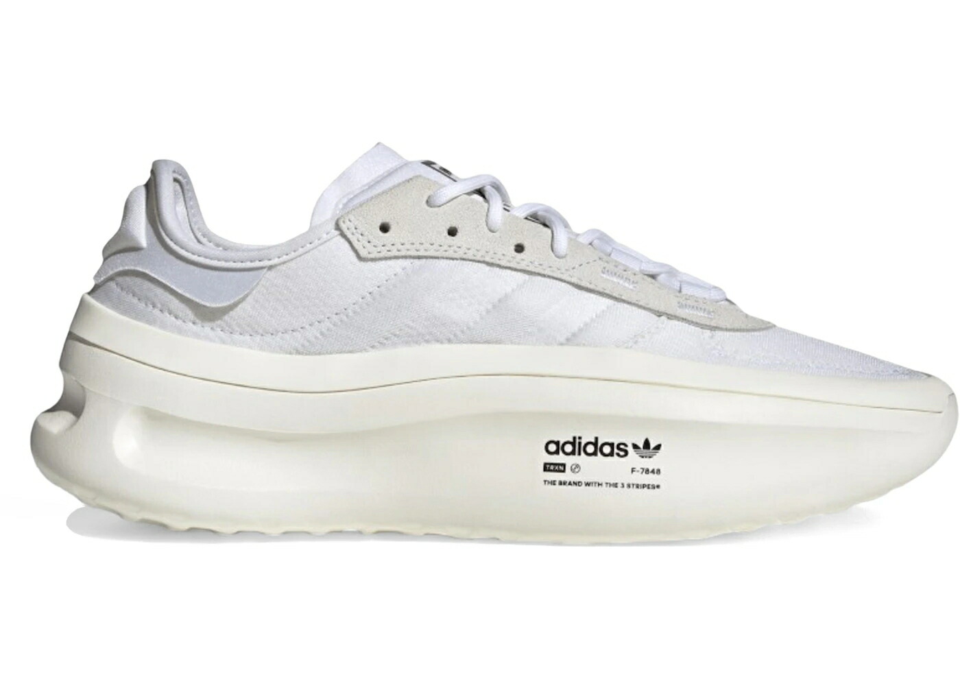 アディダス 白色 ホワイト 黒色 ブラック コア スニーカー メンズ ADIDAS ADIFOM TRXN WHITE BLACK / CLOUD WHITE CORE BLACK OFF WHITE