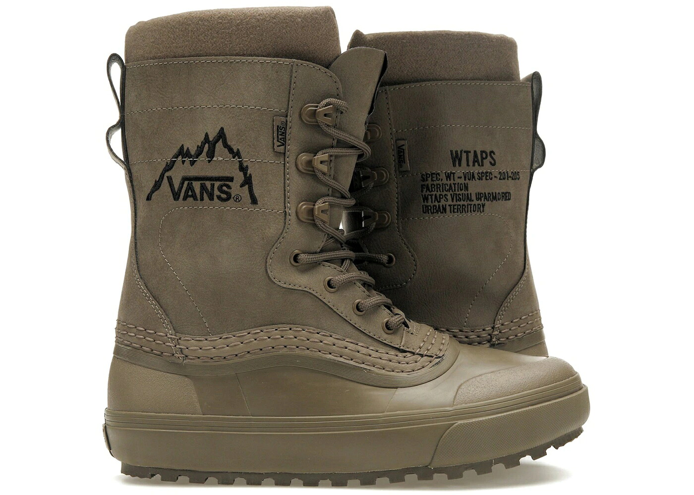 ヴァンズ バンズ 雄捻子 判定基準 ダブルタップス 赤銅色 赤銅色 スニーカー メンズ VANS VAULT UA STANDARD SNOW MTE WTAPS COYOTE BROWN / COYOTE BROWN