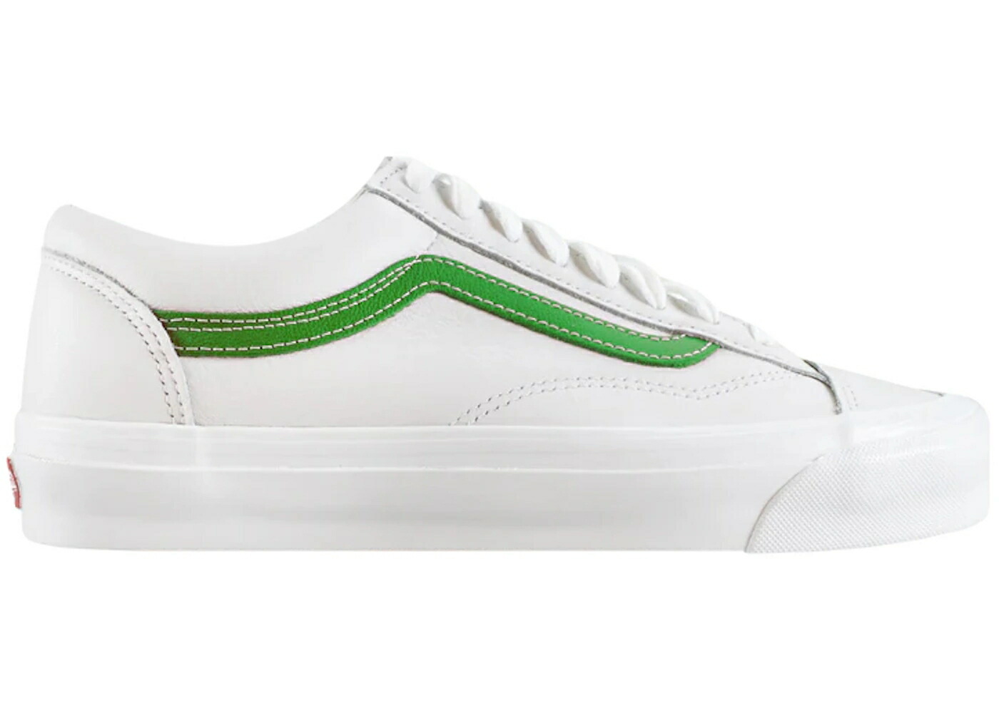 ヴァンズ バンズ 白色 ホワイト 緑 グリーン スニーカー メンズ VANS STYLE 36 VLT LX WHITE GREEN / WHITE GREEN