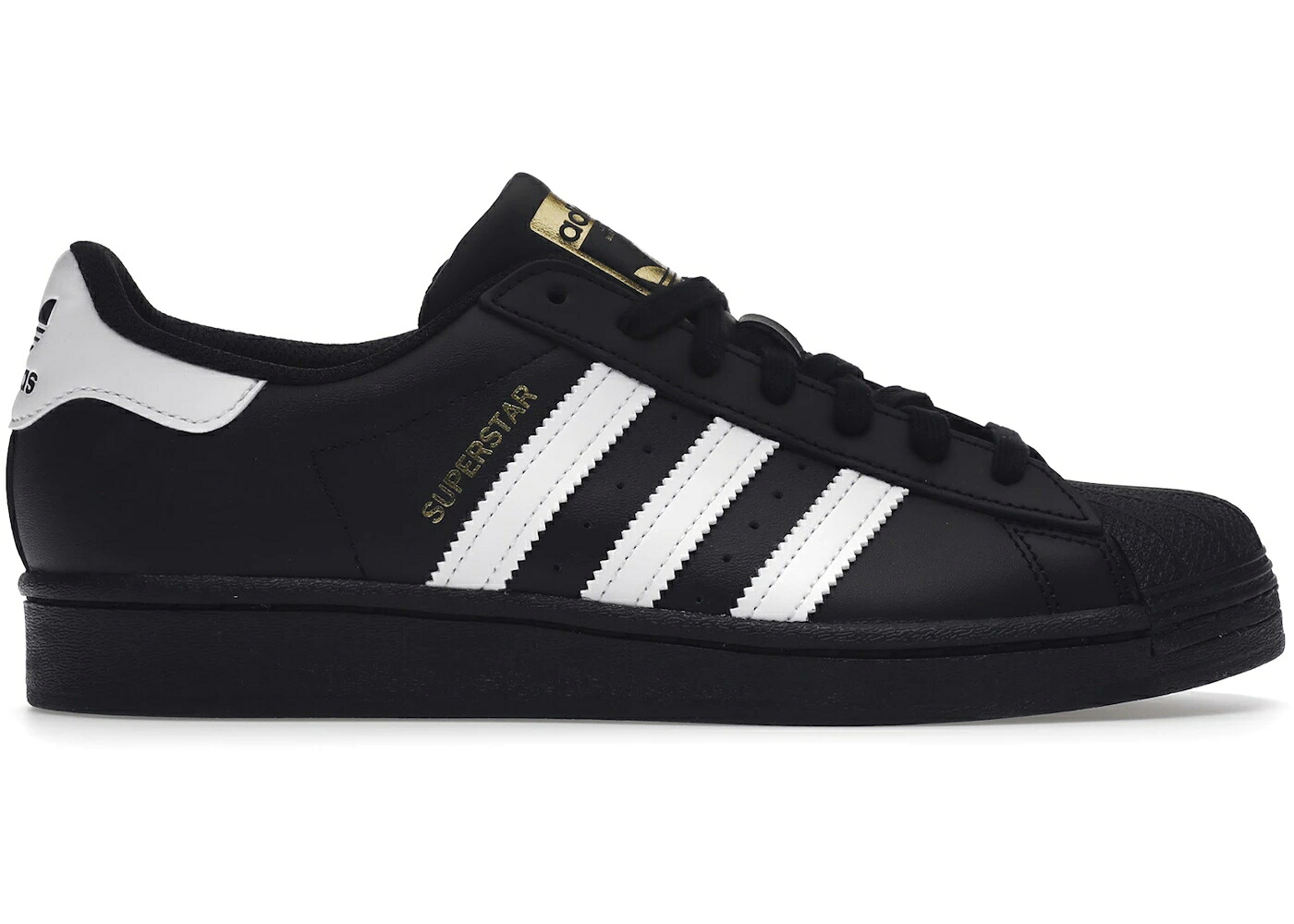 アディダス スーパースター コア 黒色 ブラック 白色 ホワイト ゴールド スニーカー ユニセックス ADIDAS SUPERSTAR CORE BLACK CLOUD WHITE GOLD / CORE BLACK CLOUD WHITE CORE メンズ