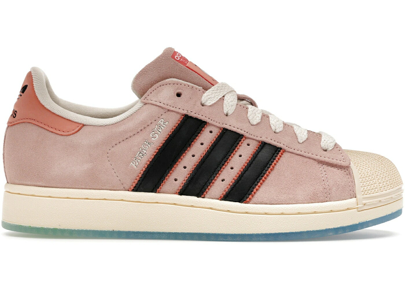 アディダス スーパースター スポンジボブ コア 黒色 ブラック スニーカー メンズ ADIDAS SUPERSTAR SPONGEBOB SQUAREPANTS PATRICK STAR / SUPPLIER COLOUR CORE BLACK｜スニケス