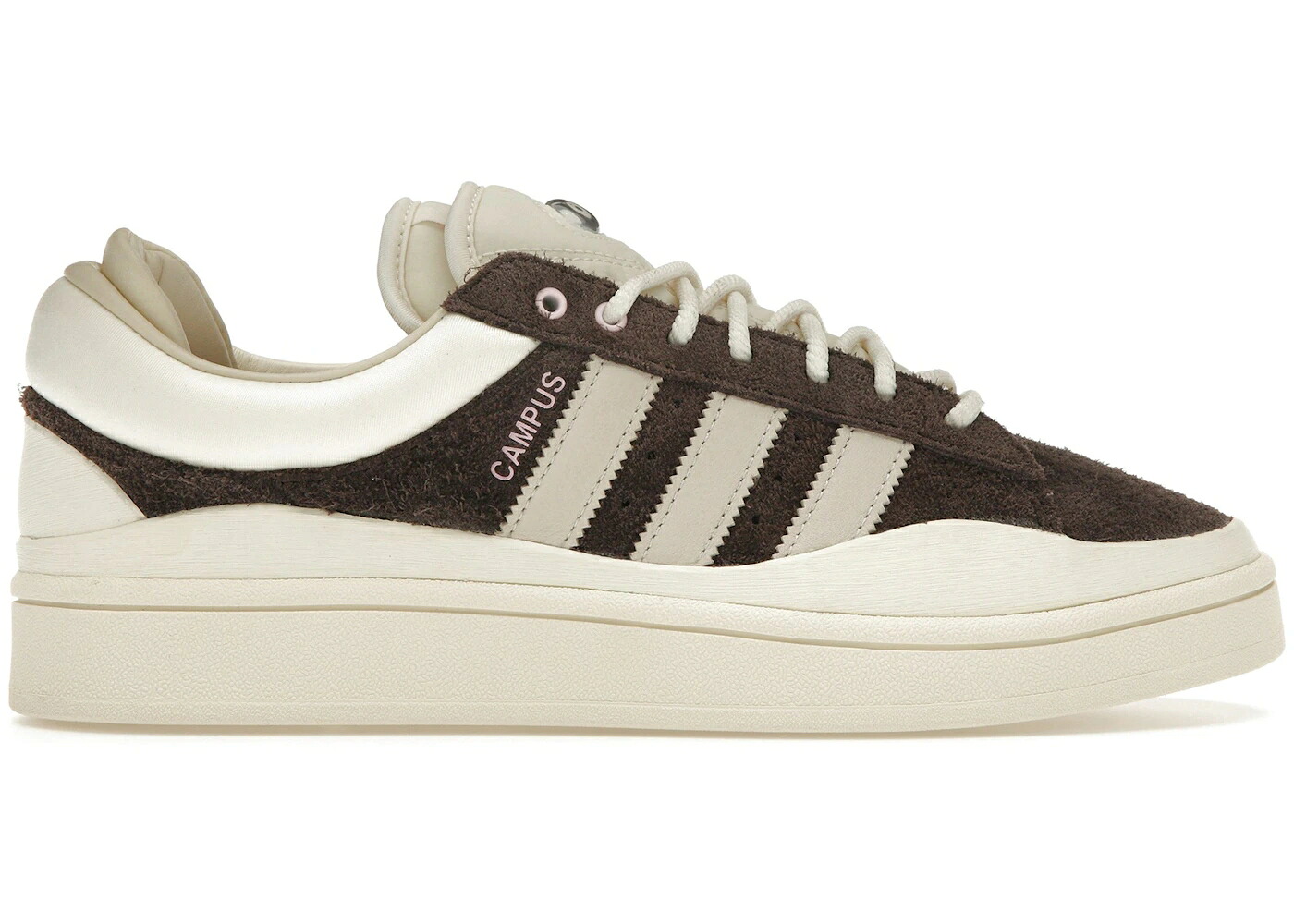 アディダス 構内 ディープ 赤銅色 赤銅色 サクラ色 スニーカー メンズ ADIDAS BAD BUNNY THE LAST CAMPUS / DEEP BROWN CHALK PINK