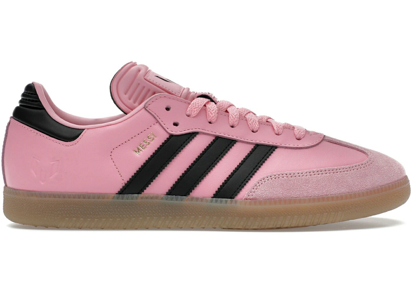 アディダス サンバ サクラ色 黒いこと 黒いこと 中核グループ スニーカー メンズ ADIDAS SAMBA MESSI LIGHT PINK BLACK / LIGHT PINK CORE BLACK GUM